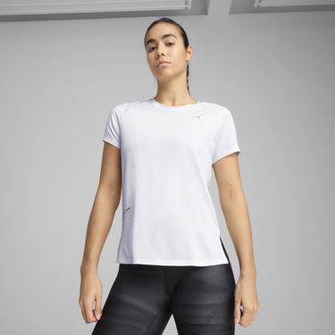 Футболка Puma Run Graphic Mesh Tee білий | 526659_02, 0
