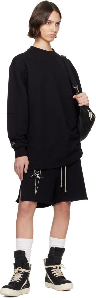 Світшоти Rick Owens Rick Owens Champion Edition Girdered Sweatshirt чорний | CW01E1671 CHFE, 3