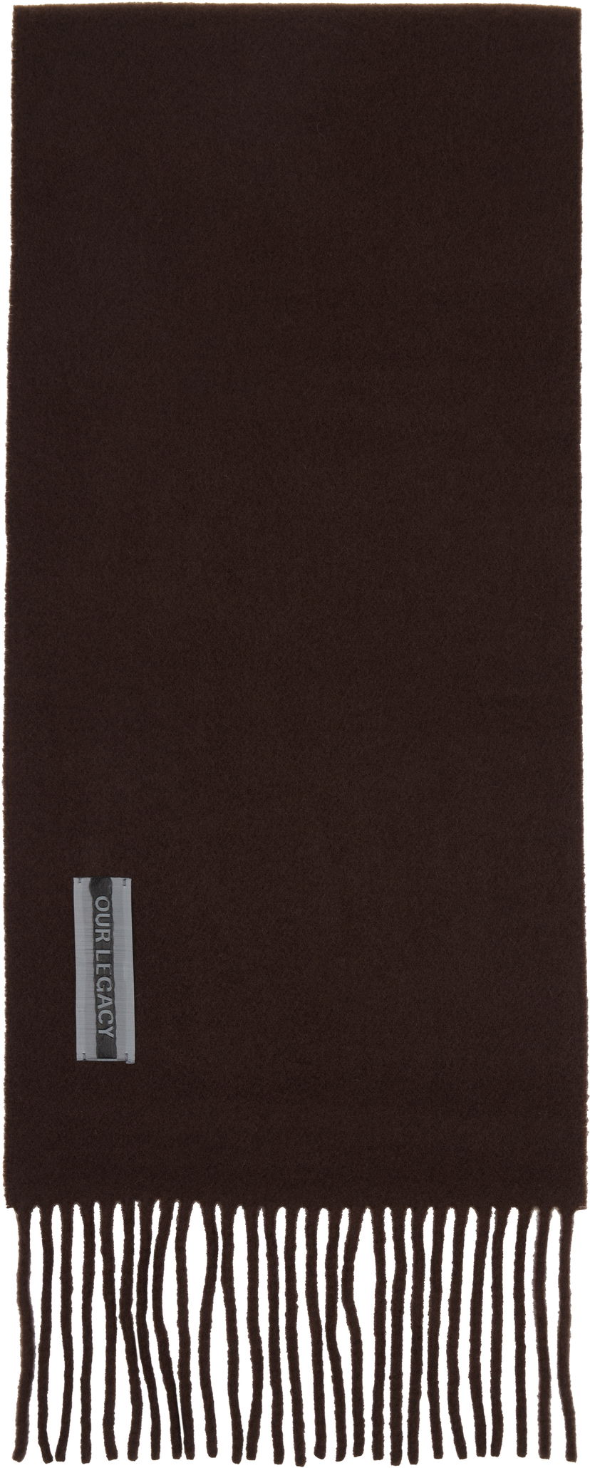 Шарф OUR LEGACY Our Legacy Estate Scarf Коричневий | A4258ECD