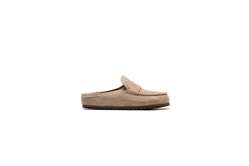 Кросівки та взуття Birkenstock Birkenstock Naples Wrapped Mules бежевий | 1029675