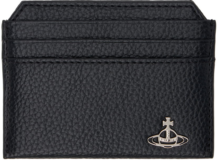Одяг Vivienne Westwood Black Slim Card Holder чорний | 5403000BU-S000D-