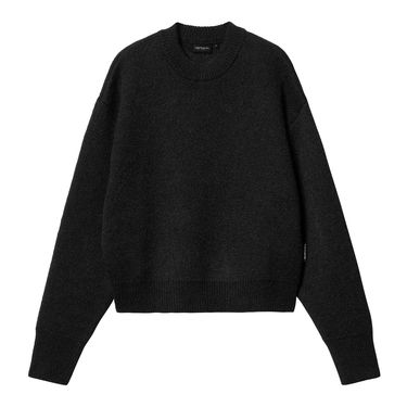 Cветр Carhartt WIP Merton Cropped Crewneck Sweater чорний | I033910_8, 3