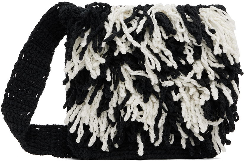 Сумка ADER ERROR Fringed Crochet Shoulder Bag Різнокольоровий | BMADSSBA0302BK