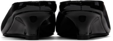 Кросівки та взуття TOTEME Sharp Patent Wedge Mules by чорний | 251-WAS0179-LE0091, 1