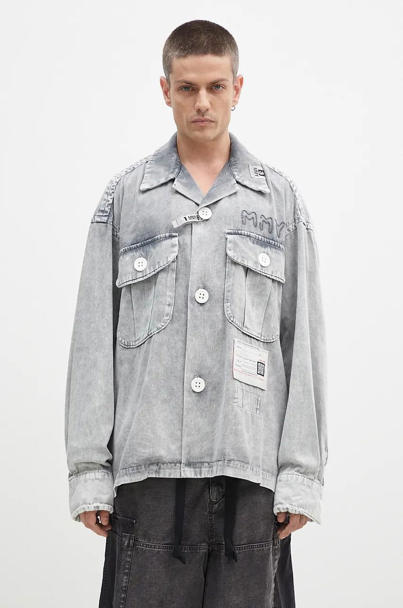 Сорочка Maison MIHARA YASUHIRO Relaxed Denim Shirt Сірий | A13SH082