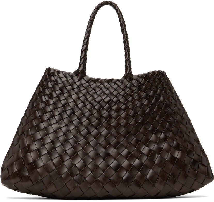 сумка-тоут Dragon Diffusion Dragon Diffusion Santa Croce Small Tote Bag Коричневий | 8893