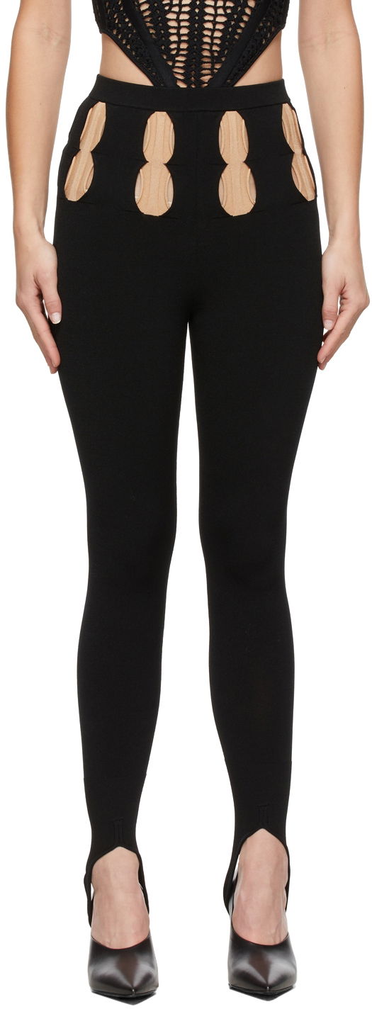 Легінси Dion Lee Double Stirrup Leggings чорний | C7015F21
