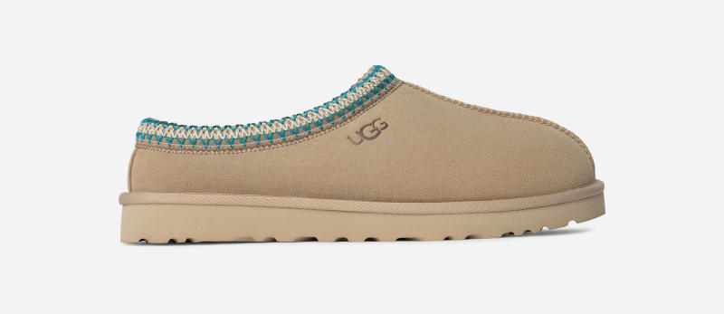 Кросівки та взуття UGG Tasman Suede Slippers бежевий | 5950-DRF