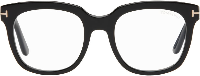 Сонцезахисні окуляри Tom Ford Tom Ford Full Rim Square Blue Block Glasses чорний | FT5537-B_52001