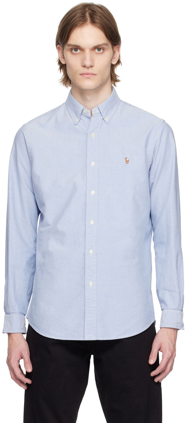 Сорочка Polo by Ralph Lauren Ralph Lauren Iconic Oxford Shirt Синій | 710548535002