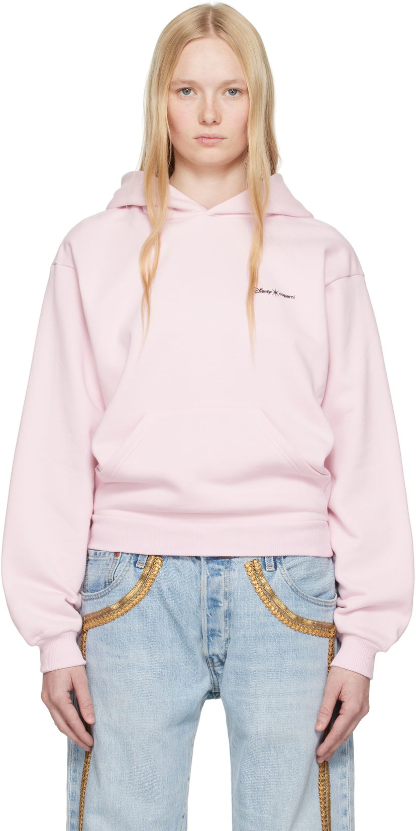 Світшоти Coperni Coperni Disney Crown Hoodie Рожевий | DJS152F5035