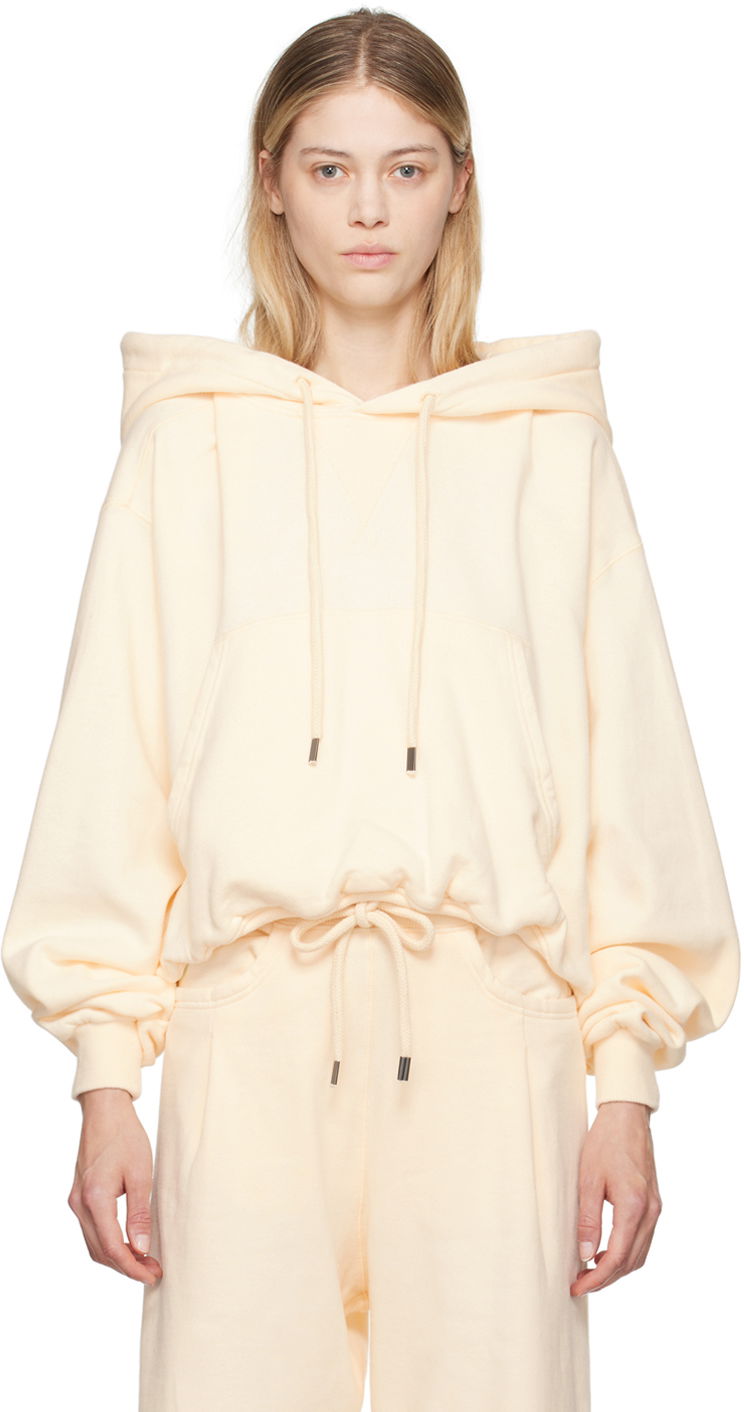 Світшоти R13 R13 Balloon Popover Hoodie бежевий | R13WK215 001AL