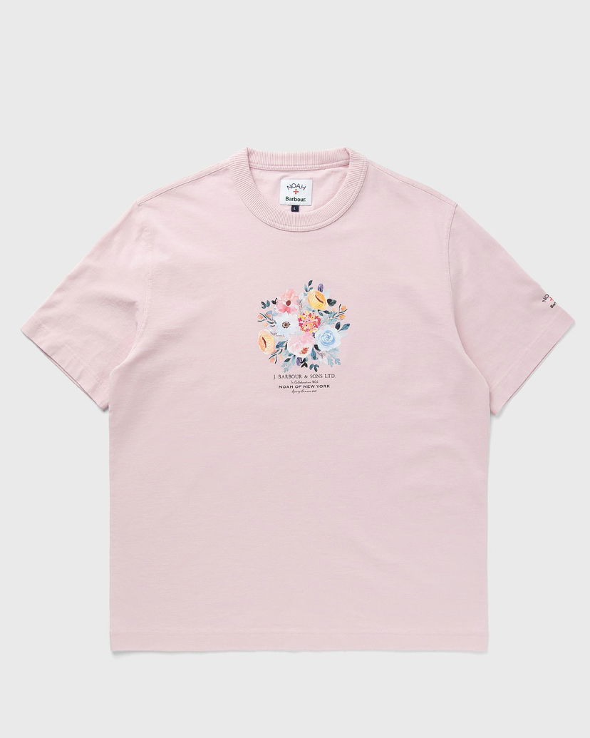 Футболка Barbour Noah Floral Graphic Tee Рожевий | MTS1447PI12