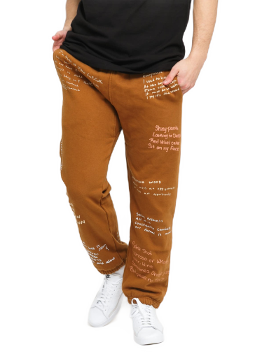 Спортивні штани Pleasures Remote Sweatpants Коричневий | P21W026