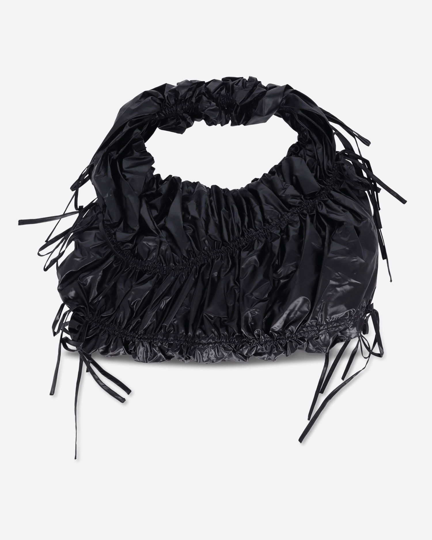 Сумка OpéraSPORT Clariesse Ruched Drawstring Shoulder Bag чорний | W6AW24  4, 0