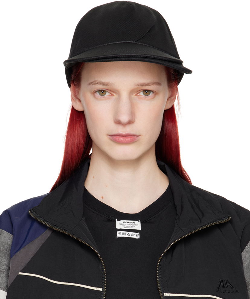 Кепка ADER ERROR Black Torv Baseball Cap чорний | BN01SSHW0205BK