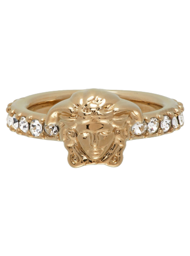 Кільце Versace Swarovski Medusa Ring бежевий | DG5E544 DJMX