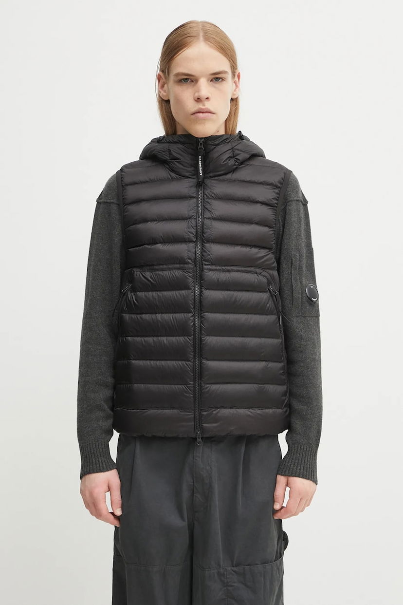 Жилет C.P. Company C.P. Company Hooded Down Vest чорний | 19CMVE032A110416A