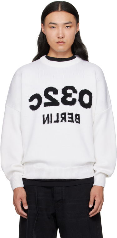Cветр 032C 032c Selfie Sweater білий | F25-URK-1511-100, 0