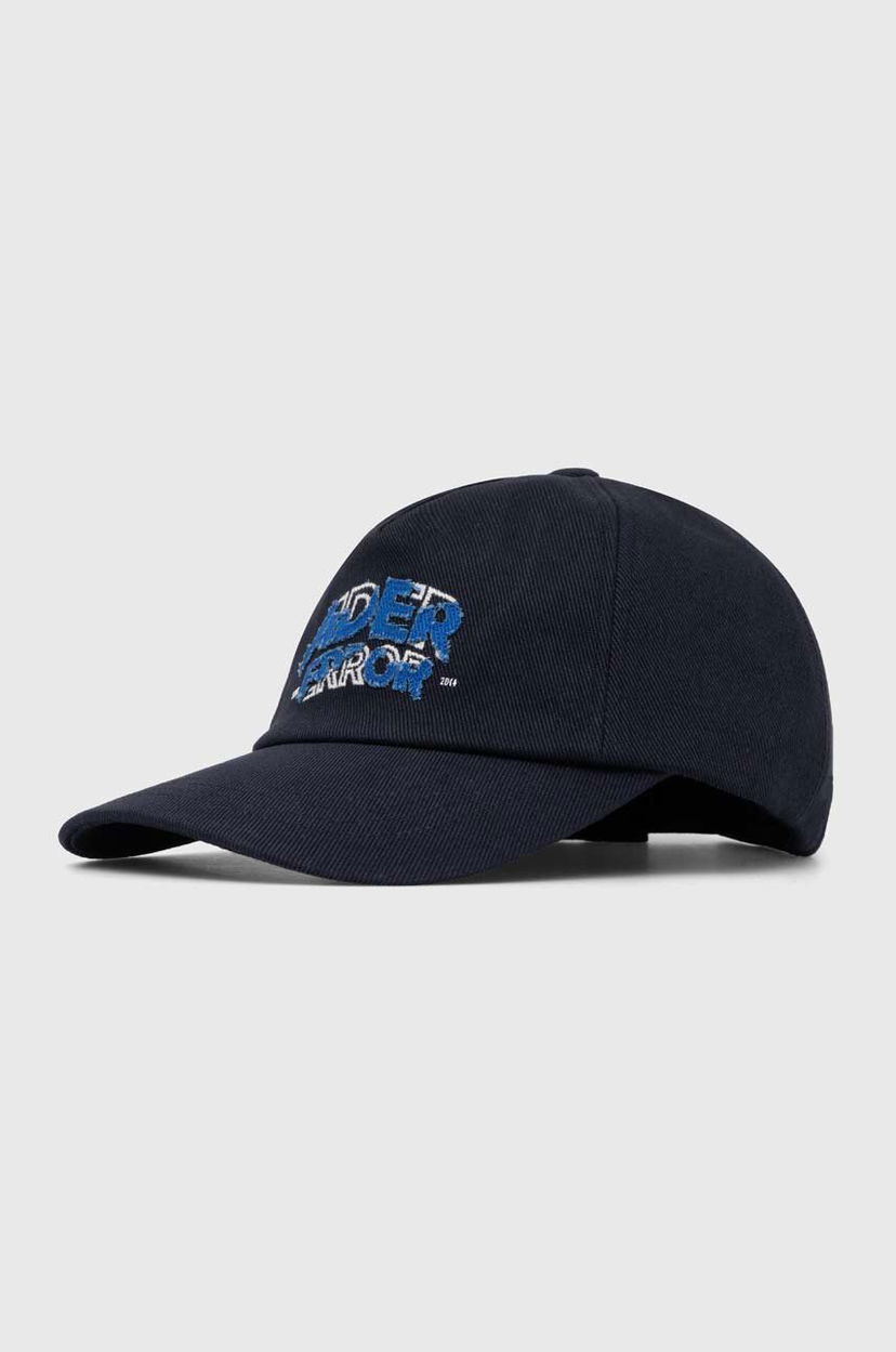 Кепка ADER ERROR Logo Cap Navy Blue темно-синій | BMADFWHW0205