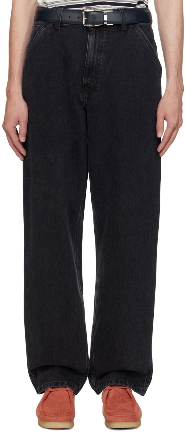 Джинси Carhartt WIP Single Knee Denim Pants чорний | I032024