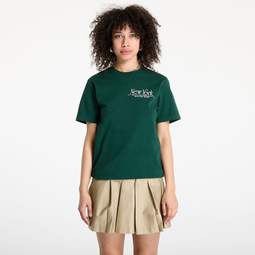 Футболка Sporty & Rich Sporty & Rich NY 94 T-Shirt Зелений | TO043606034GR10