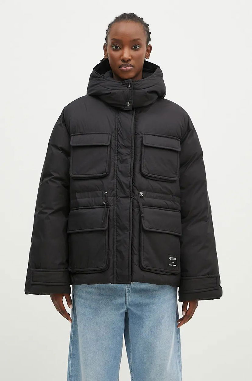 Пуховик Samsoe Samsoe Oversize Puffer Jacket чорний | F24300003