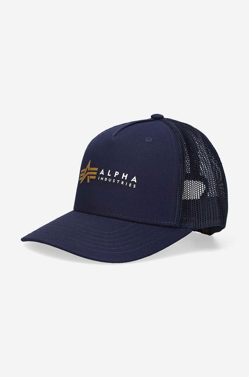 Кепка Alpha Industries Alpha Industries Trucker Cap темно-синій | 106901.07