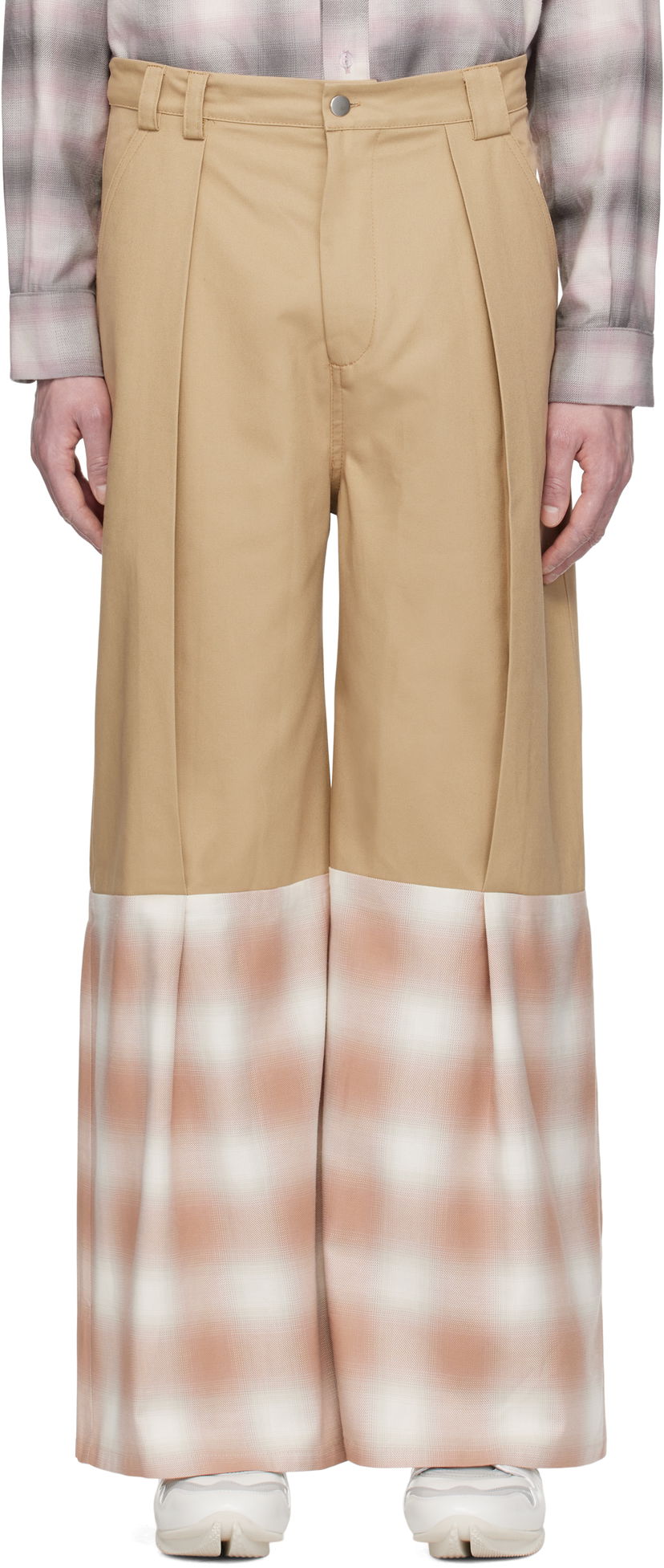 Штани Collina Strada Collina Strada Cedar Wide Leg Trousers бежевий | XX6045