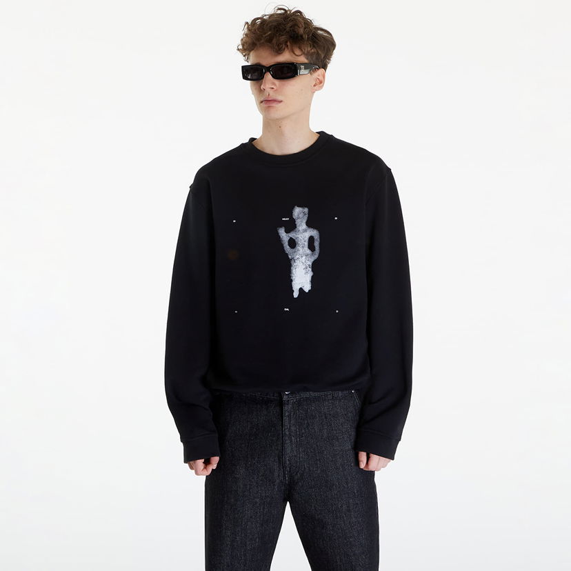 Світшоти HELIOT EMIL Formation Crewneck Sweatshirt чорний | SS24_M_08_063_BLK01