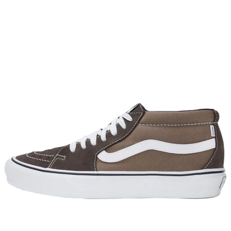 Кросівки та взуття Vans JJJJound x Sk8-Mid Vault LX Коричневий | VN0A7TNH2D7