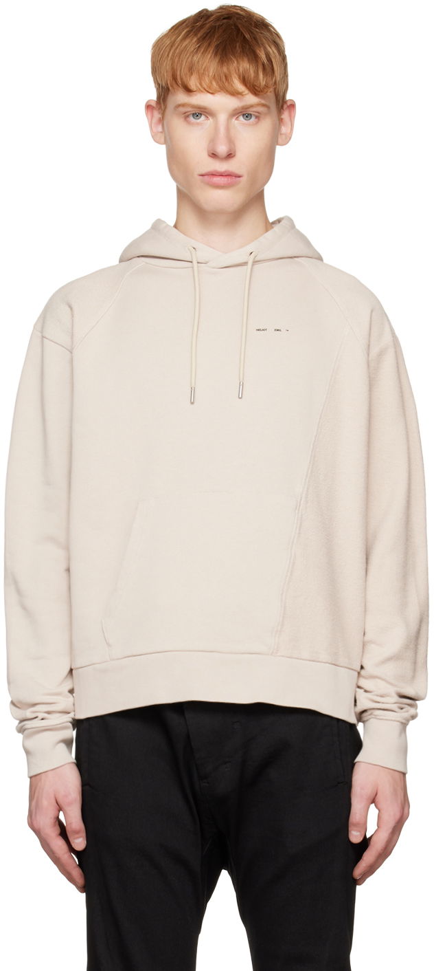 Світшоти HELIOT EMIL Phylum Hoodie бежевий | HE_M_08_033_C03_ST18