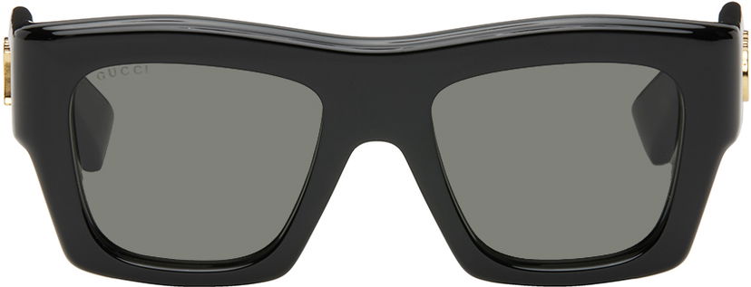 Сонцезахисні окуляри Gucci Black Square Sunglasses чорний | GG1772S-001