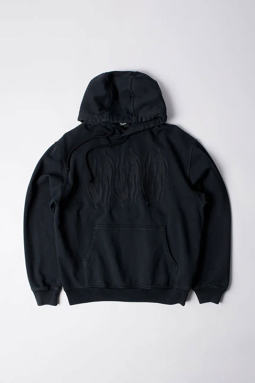 Світшоти By Parra Parra Connected Guy Appliqué Hoodie чорний | 54226