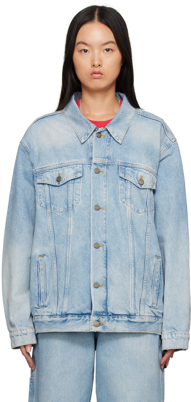 Куртка Marc Jacobs Marc Jacobs 'The Denim Trucker' Jacket Синій | 2P3RJC009D01