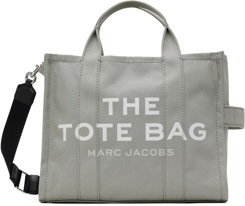 сумка-тоут Marc Jacobs Marc Jacobs 'The Tote Bag' Canvas Medium Tote Сірий | M0016161