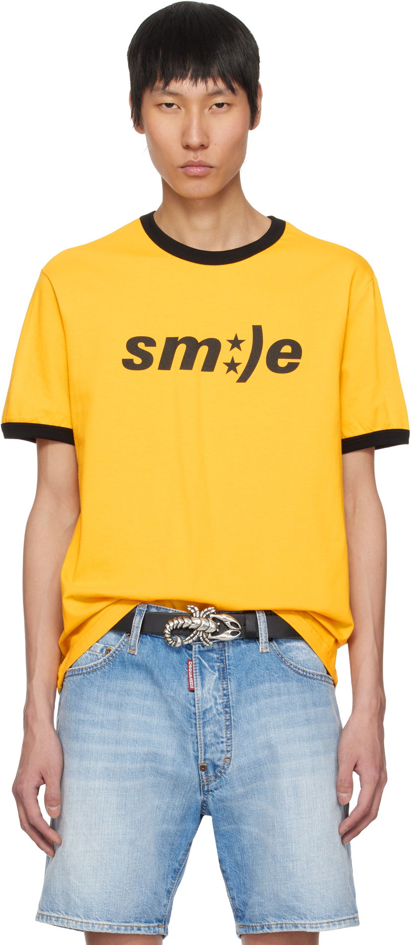 Футболка MISBHV MISBHV 'Smile' T-Shirt Жовтий | 250M110