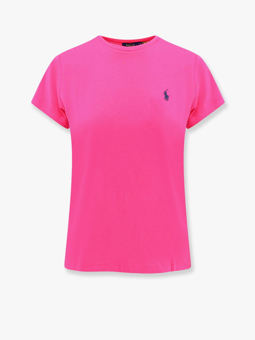 Футболка Polo by Ralph Lauren Classic Fit Crewneck T-Shirt Рожевий | 211898698031