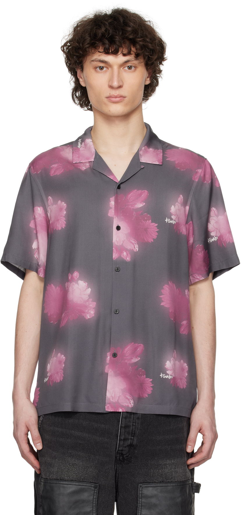 Сорочка Ksubi Ksubi Cursed Resort Short Sleeve Shirt Сірий | MSP25SH007