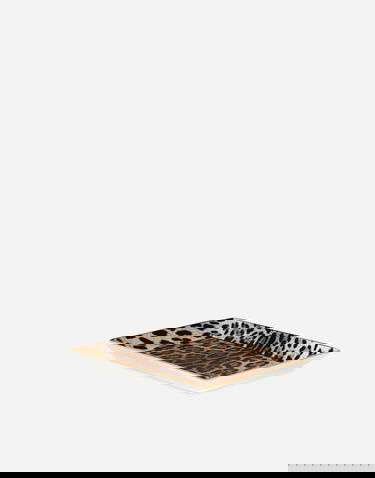 Домашній декор Dolce & Gabbana Leopard Print Porcelain Trinket Dish Різнокольоровий | TCC199TCAMUUL003, 0