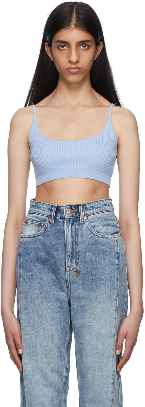 Безрукавка Ksubi Cotton Camisole Синій | WPF22KW004