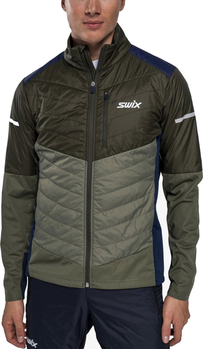 Пуховик SWIX Dynamic Hybrid Insulated Jacket Зелений | 10081-23-48101, 0
