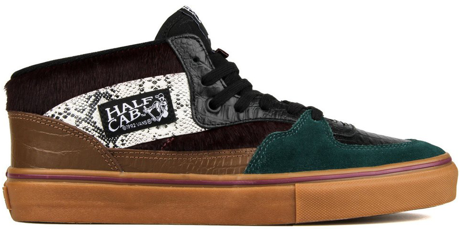 Кросівки та взуття Vans Half Cab Bodega Return of the Dragon Black Коричневий | VN0A3A76NSA, 0