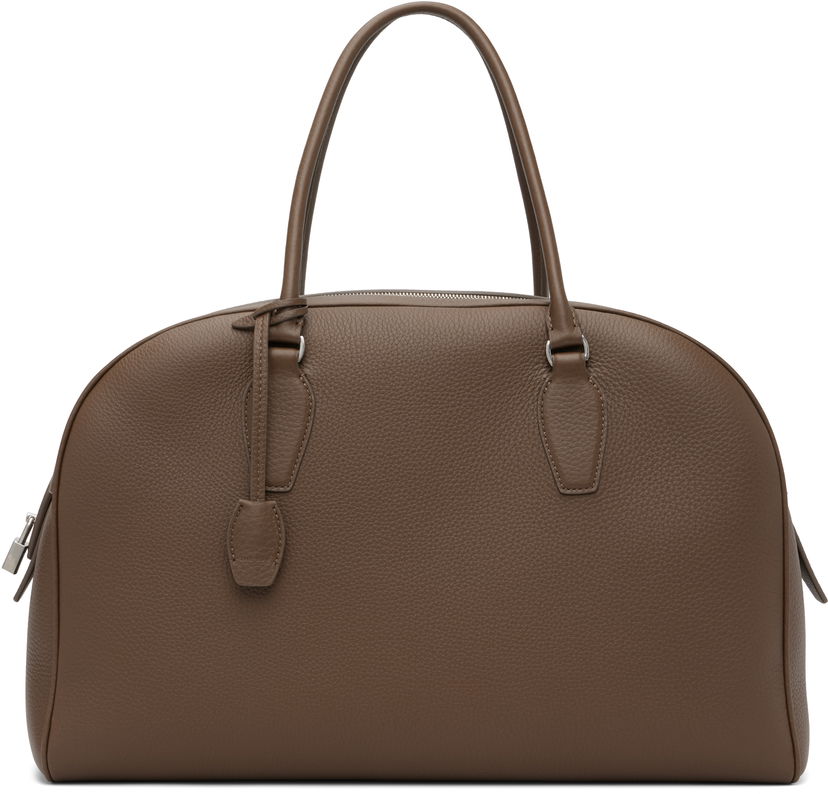 Дорожня сумка The Row The Row Leather India 15.75 Bag Коричневий | W1594-L129