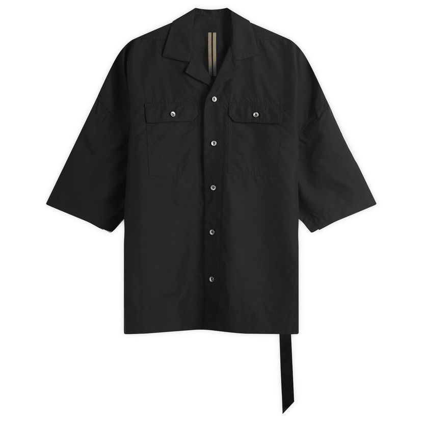 Сорочка Rick Owens DRKSHDW Magnum Tommy Shirt, Size Small чорний | DU01E3290-NR-09