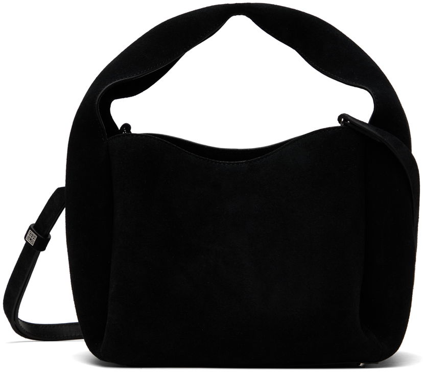 Сумочка TOTEME Bucket Suede Shoulder Bag чорний | 241-WAL998-LE0050