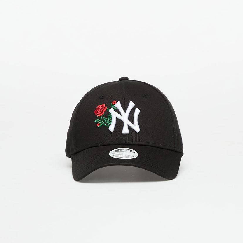 Кепка New Era New Era New York Yankees 9FORTY Rose Cap чорний | 60691344