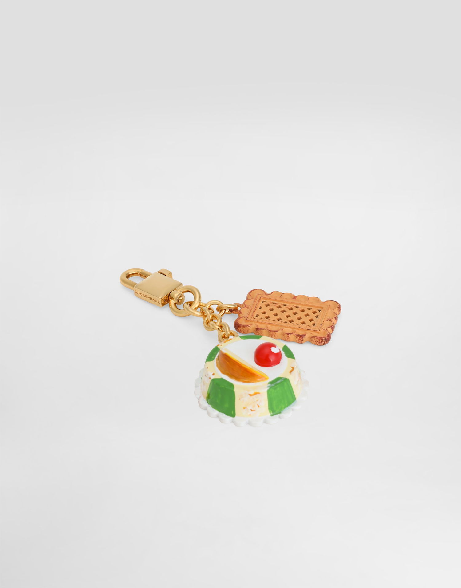 Брелоки Dolce & Gabbana Dolce & Gabbana Cassatina Pastry & Biscuit Keychain Charm Різнокольоровий | BI3411AM25580995, 1