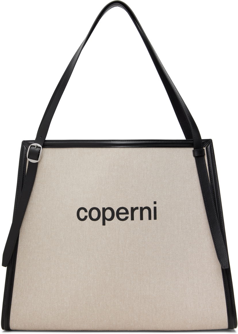 сумка-тоут Coperni Coperni Canvas Belt Tote чорний | COPBA77F2027