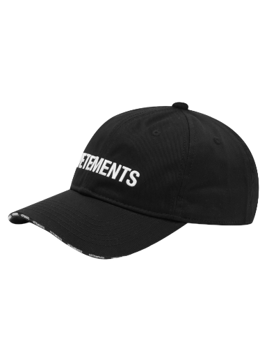 Кепка VETEMENTS Iconoc Logo Cap Black чорний | UE54CA180B